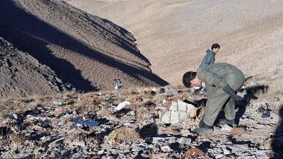 ویدیو | لحظه سقوط هواپیمای جمهوری آذربایجان در قزاقستان با ۷۰ سرنشین 