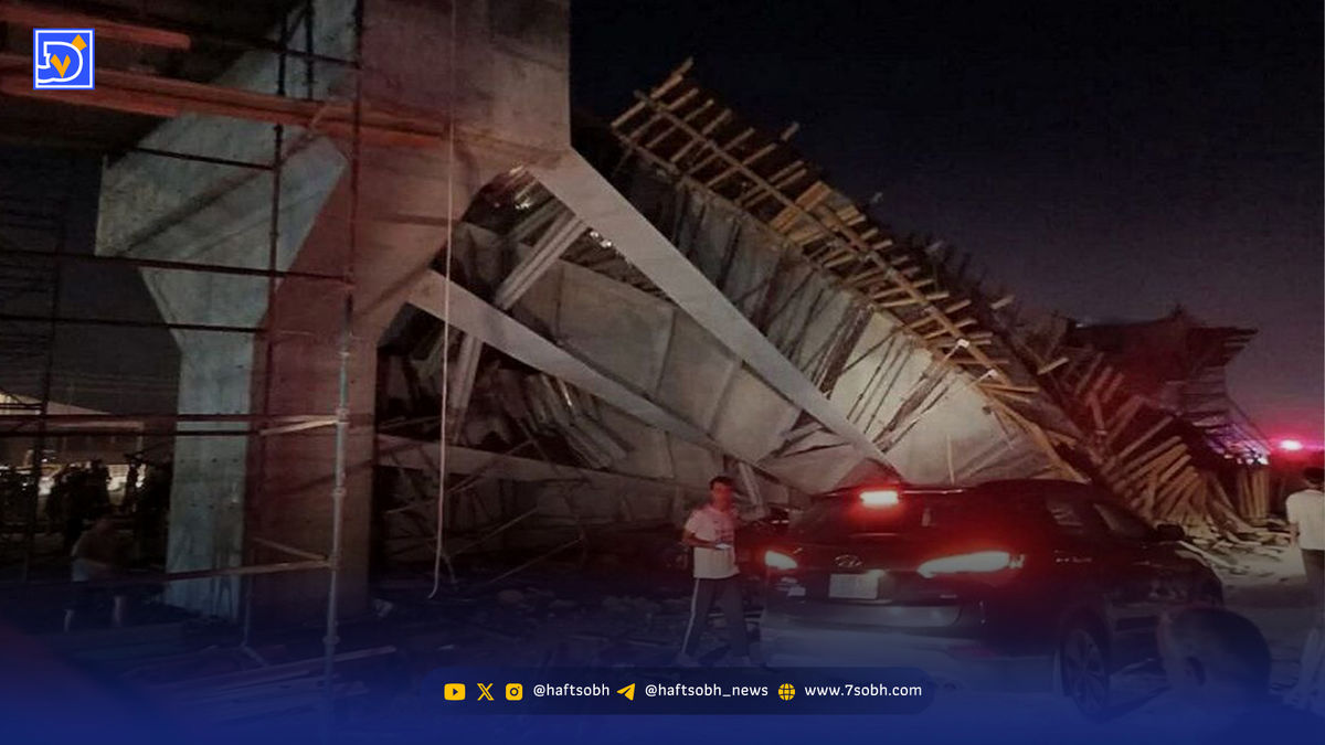 حادثه در ورودی کربلا؛ سقوط پل ۵ مصدوم بر جای گذاشت