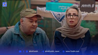 قاب عاشقانه اکبر عبدی و همسرش در جشن تولد ۶۵ سالگی‌اش 
