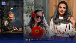 عصر سینما | تبریک خاص تینا یلان، مهراب قاسم خانی و همسرش، شیوا مکینیان