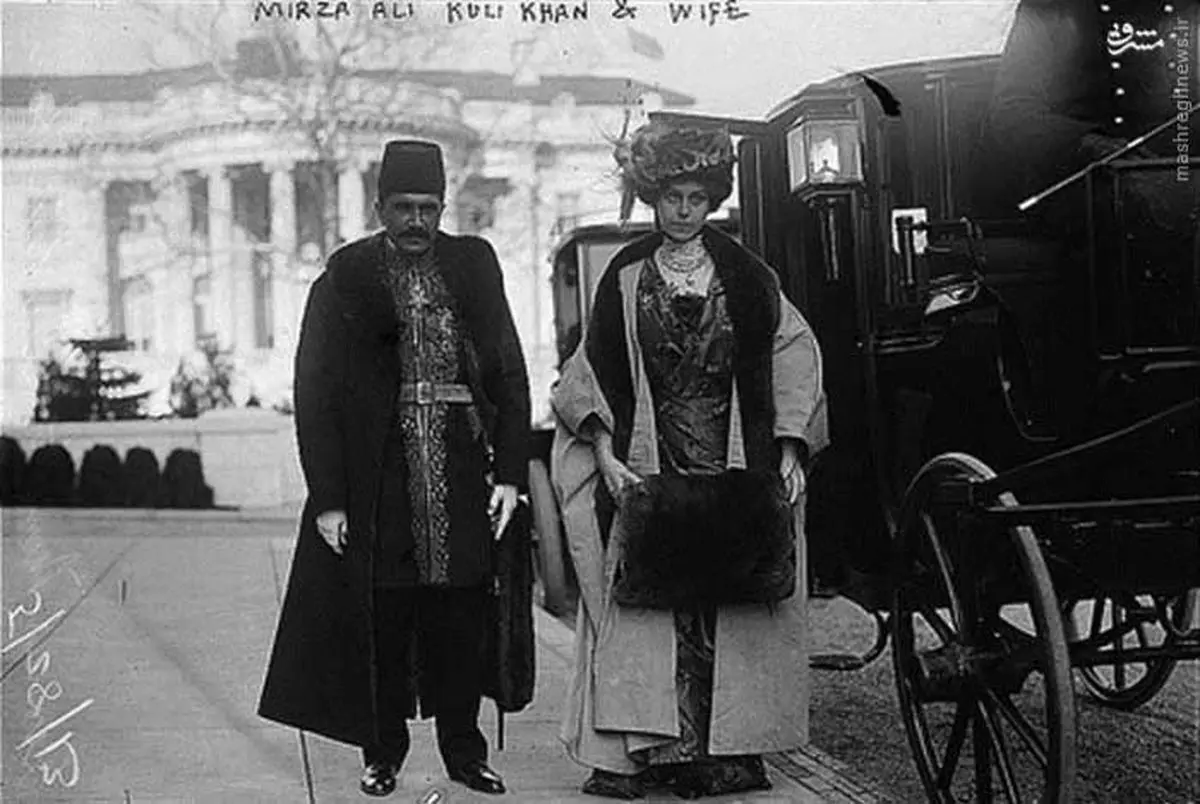 عکس: اولین سفیر ایران در آمریکا