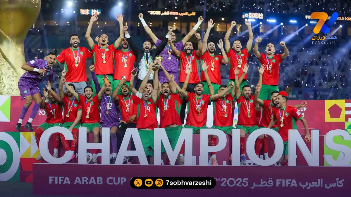 سال طلایی مراکش کامل شد؛ قهرمانی در عرب کاپ 2025