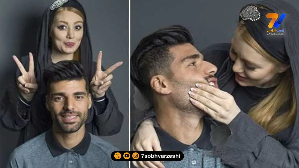 جشن تولد 3 نفره مهدی طارمی با کیکی به شکل توپ فوتبال