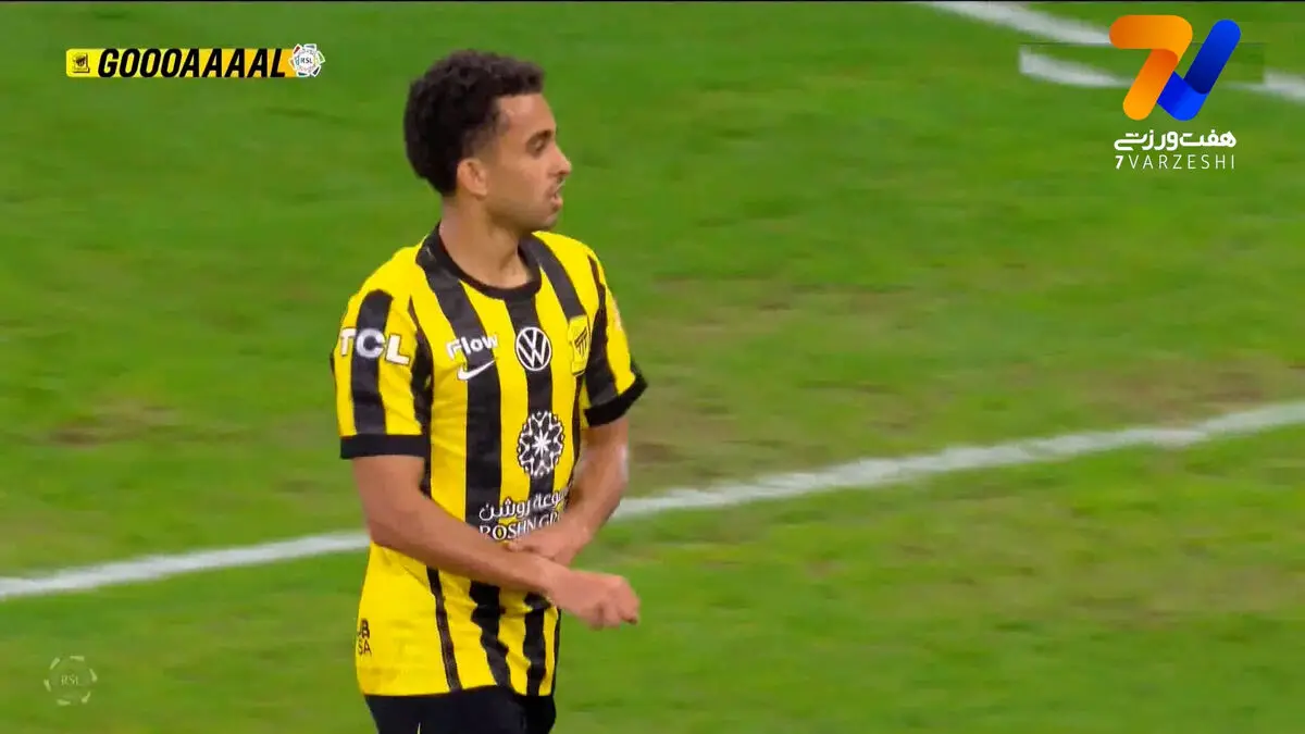 گل اول الاتحاد به الشباب توسط القمدی