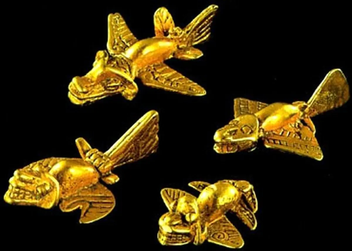 معمای هواپیمای طلایی مایاها