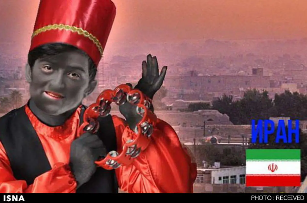 وقتی سردار آزمون در کریسمس حاجی فیروز شد! + عکس