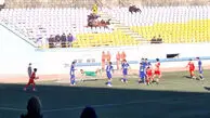 گل اول تیم جوانان پرسپولیس و شادی نیمکت نشینان این تیم