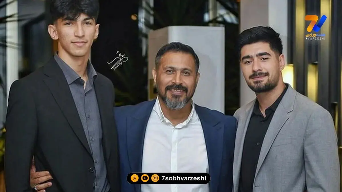 قاب ورزشی| امیررضا، رحمان، امین، مهران، مجید، آرین و محمدهادی ساروی