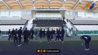 بازدید شاگردان روانخواه از محل بازی با کره جنوبی و لبنان