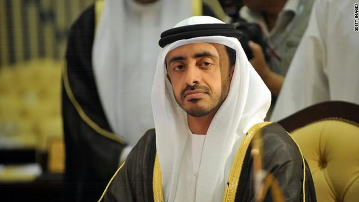 توهین گستاخانه «عبدالله بن زاید» به ظریف