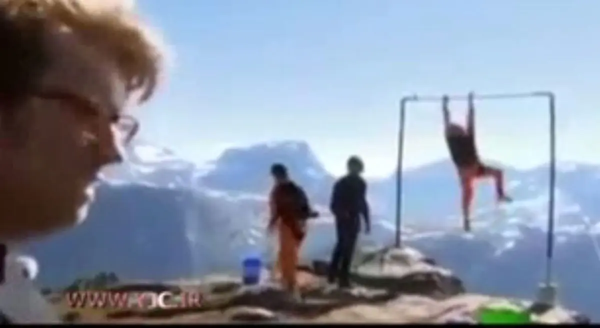 ویدئو / فاجعه در حرکت نمایشی خطرناک