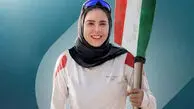 عکس تولد 30 سالگی مهسا جاور قایقران المپیک 2024 در ماشین