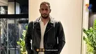 تفریح امیرعلی آذرپیرا در یک استخر در بحرین