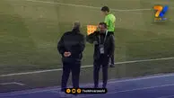 خداداد عزیزی به کمک داور؛ شجاع را با آرنج زدند!
