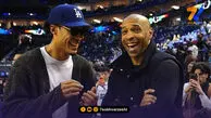 ستارگان دنیای فوتبال، تماشاگر NBA در لندن