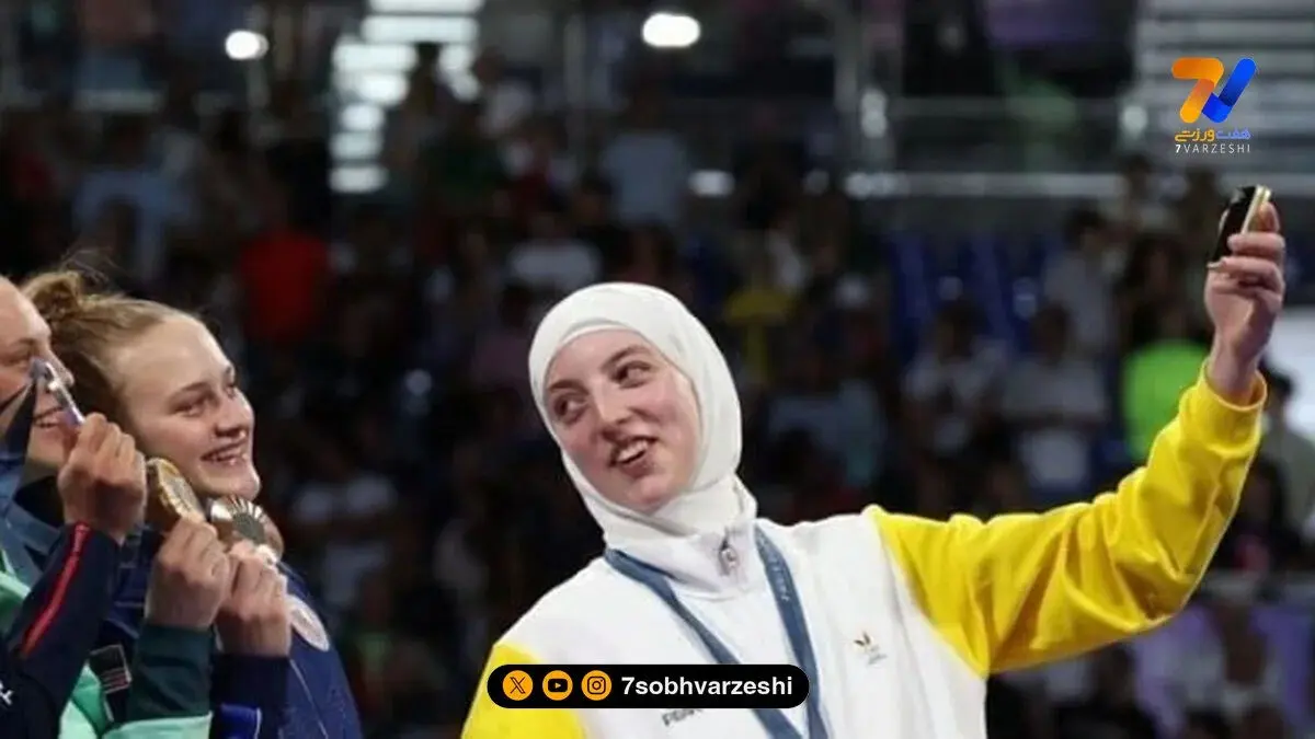 نگاهی به حجاب سارا شعری قهرمان بلژیکی تکواندو