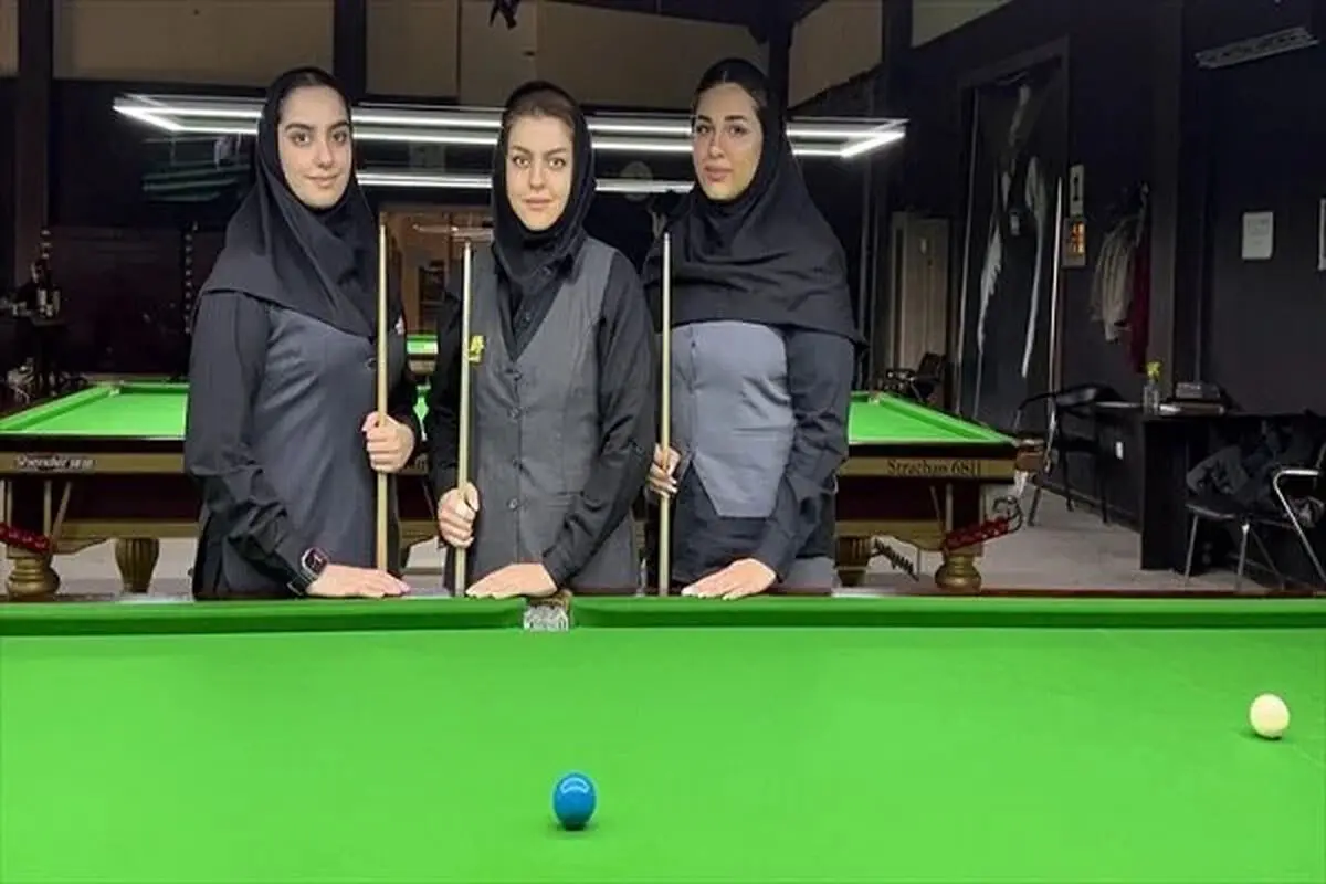 آغاز اردوی تدارکاتی تیم ملی اسنوکر دختران در آکادمی فدراسیون