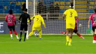 گل اول النصر به الخلود توسط کریستیانو رونالدو