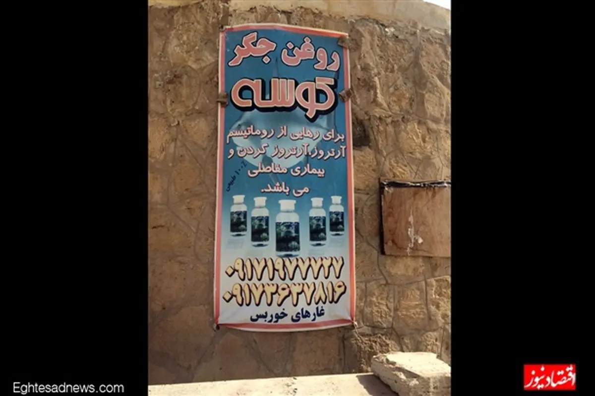روغن جگر کوسه ۸ هزار تومان!