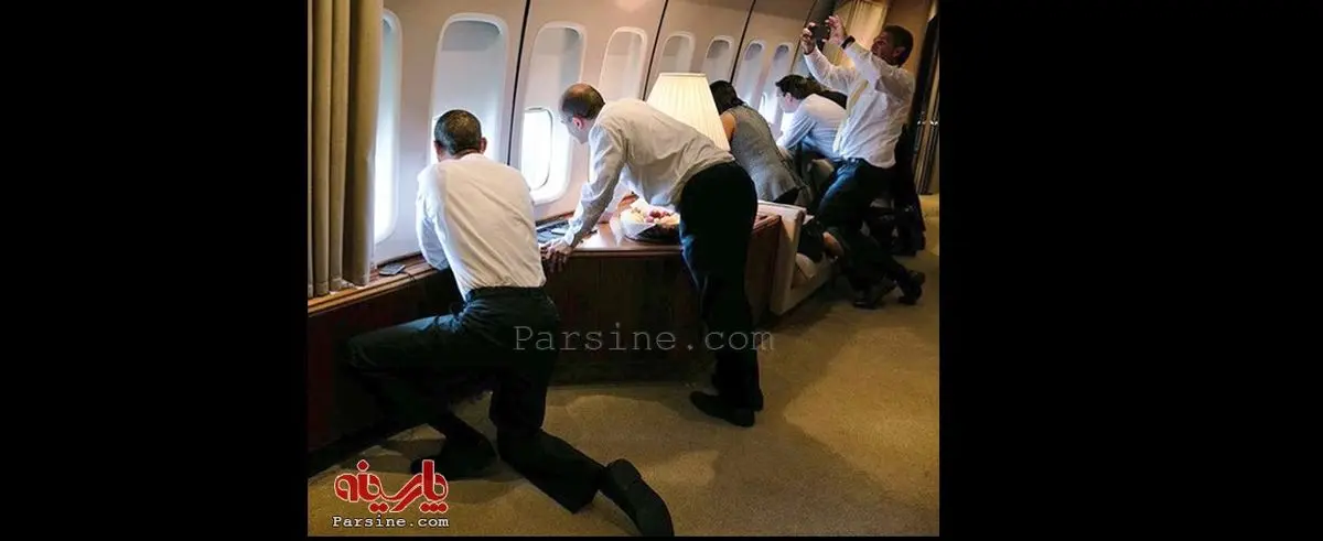 عکس جالب: نگاه ویژه اوباما به کوبا