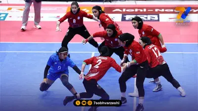 نقره کبدی بانوان ایران در بازی‌های آسیایی ناگویا