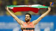 لنز ورزشی| حسن تفتیان قهرمان دوومیدانی با کت و شلوار در پاریس