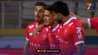 گل اول پرسپولیس به چادرملو توسط محمودی