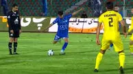 گل دوم استقلال به شمس آذر توسط سعید سحرخیزان