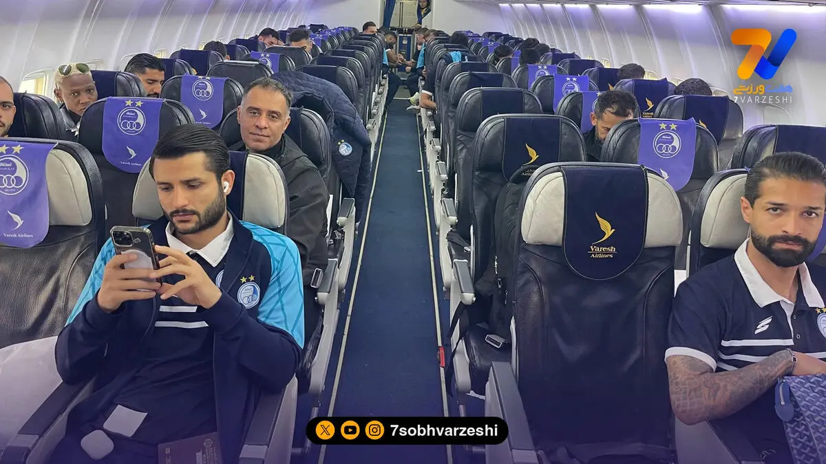مشکل ویزا حل شد؛ تیک آف هواپیمای استقلال تا دقایقی دیگر