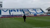 مملی پرسپولیسی ها اولین نفر وارد زمین شد!