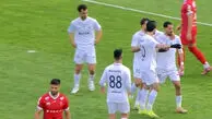 گل اول ملوان به پرسپولیس با ضربه پنالتی محمدجواد محمدی