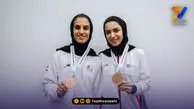 مدال برنز دو ۸۰۰ متر آسیا بر گردن دونده ایران