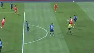 گل اول گل گهر به پرسپولیس توسط پویا پورعلی
