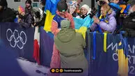 خواستگاری روی برف؛ لحظه زیبای المپیک زمستانی