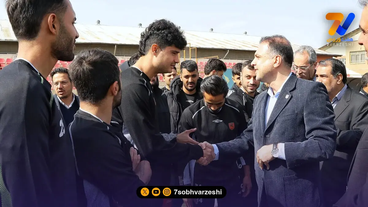 دیدار گرم مدیرعامل شرکت ملی مس با شاگردان مجتبی جباری