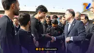 دیدار گرم مدیرعامل شرکت ملی مس با شاگردان مجتبی جباری