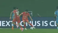 گل پنجم شباب الاهلی به الظفره با پاس سردار آزمون