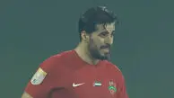 گل دوم شباب الاهلی به الظفره توسط سعید عزت اللهی