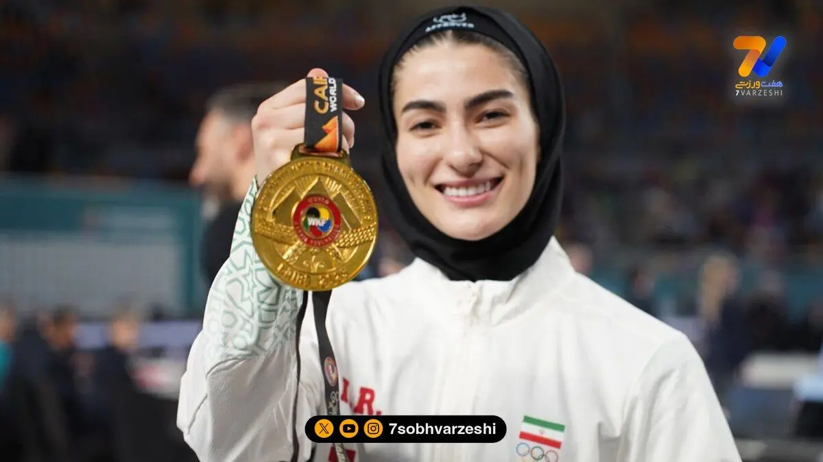 نگاه روز| آتوسا گلشادنژاد با مدال طلا