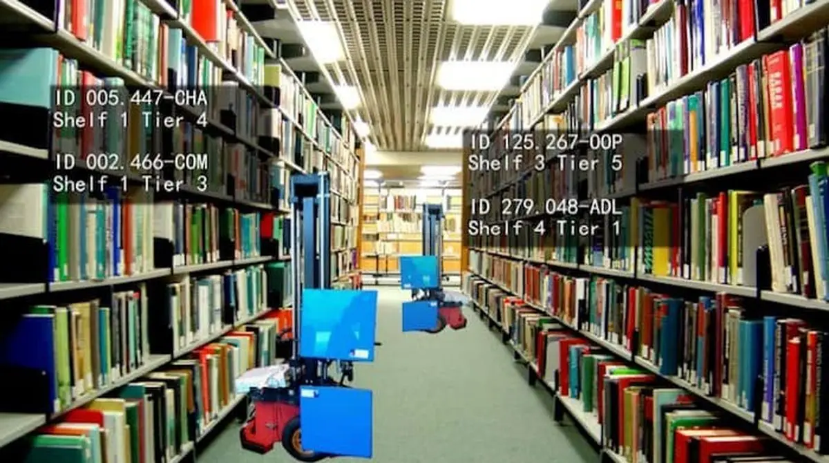 روبات کتابدار ساخته شد