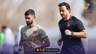 غیبت میلاد محمدی در بازی با ذوب آهن اصفهان