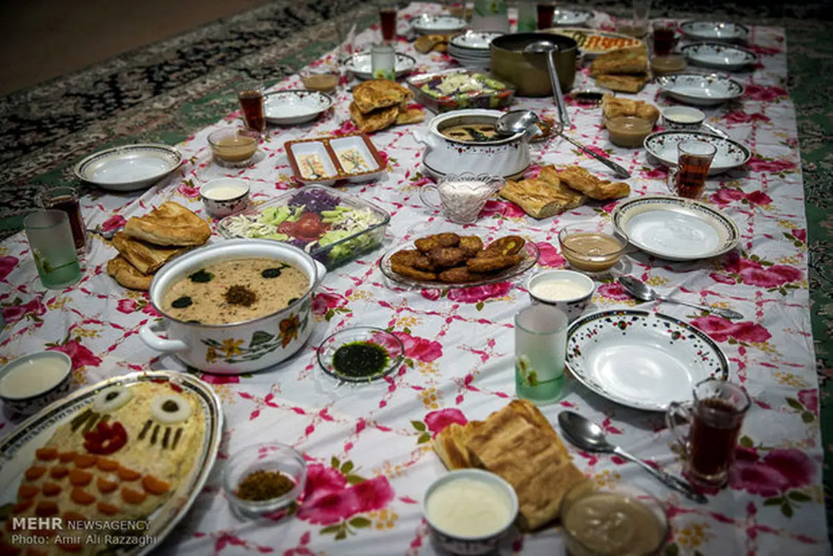 خوردنی های مفید و مضر  از افطار تا سحر
