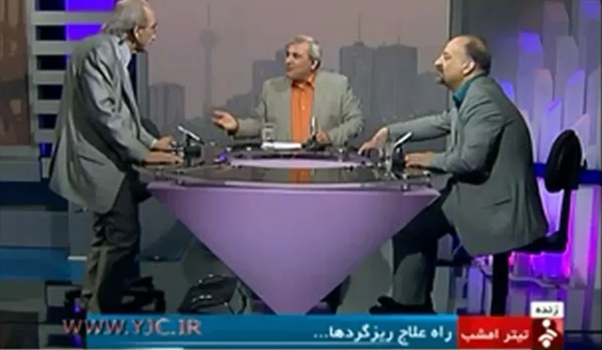 اتفاقی عجیب در برنامه زنده شبکه خبر؛ وقتی مهمان برنامه قهر می کند! / فیلم
