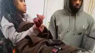حادثه رانندگی برای همسر نلسون سمدو
