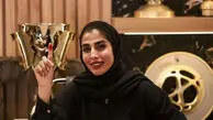عاشقانه‌های بازیکن پرسپولیس برای همسرش روی ساق‌بند/ لیلی و مجنون جدید فوتبال