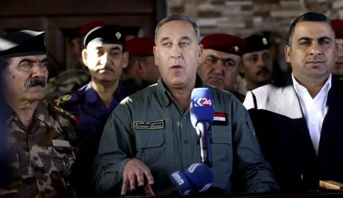 وزیر دفاع عراق به جنگ با داعش رفت