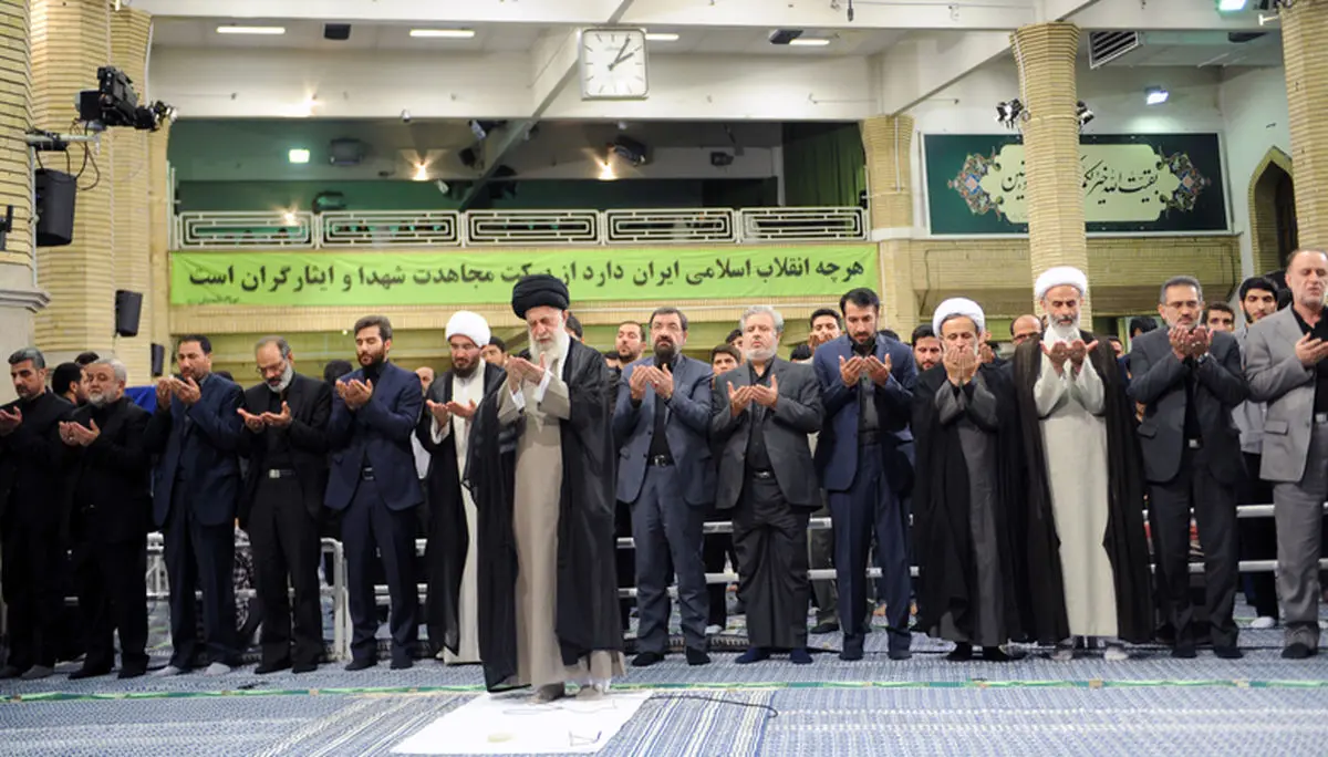 برگزاری مراسم سوگواری امام علی(ع) در حضور رهبر انقلاب