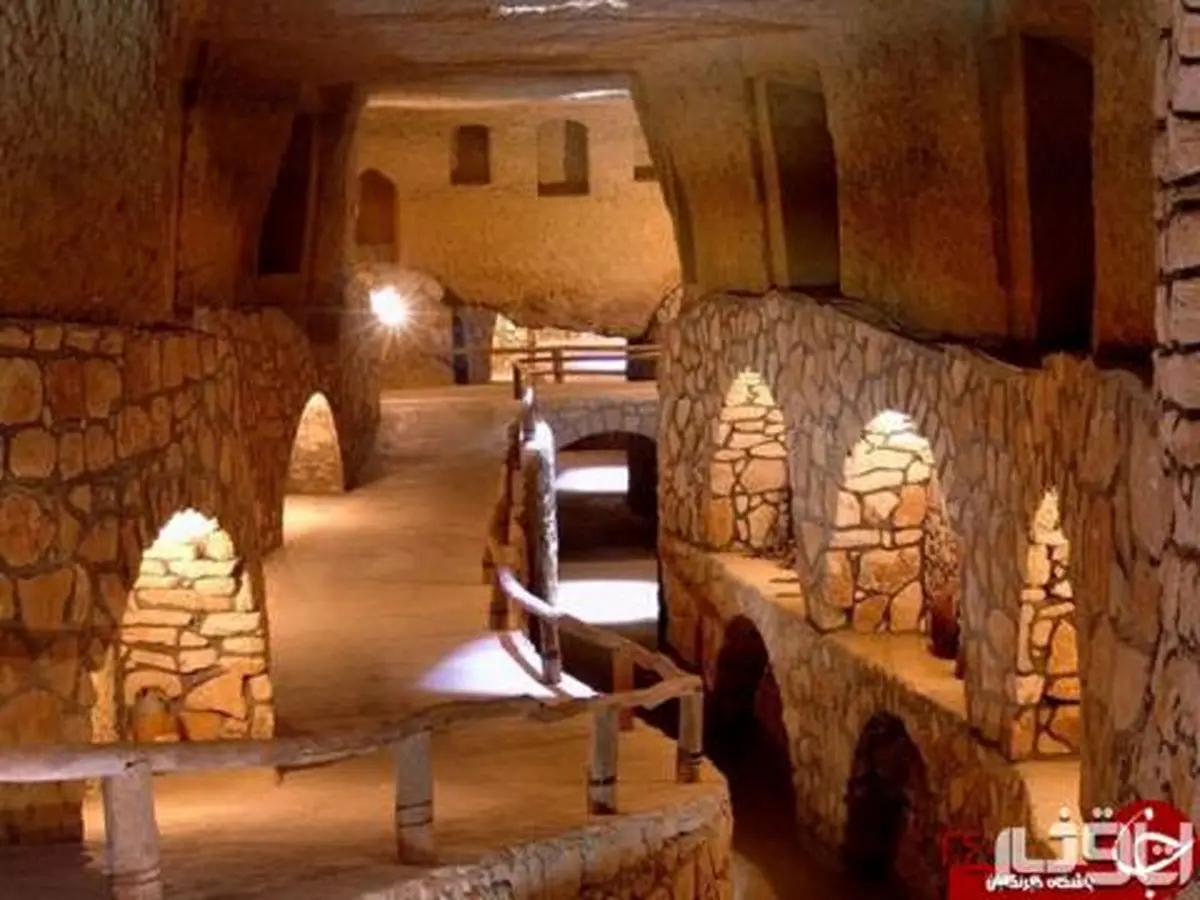 شهر زیر زمینی ۲۵۰۰ ساله در ایران