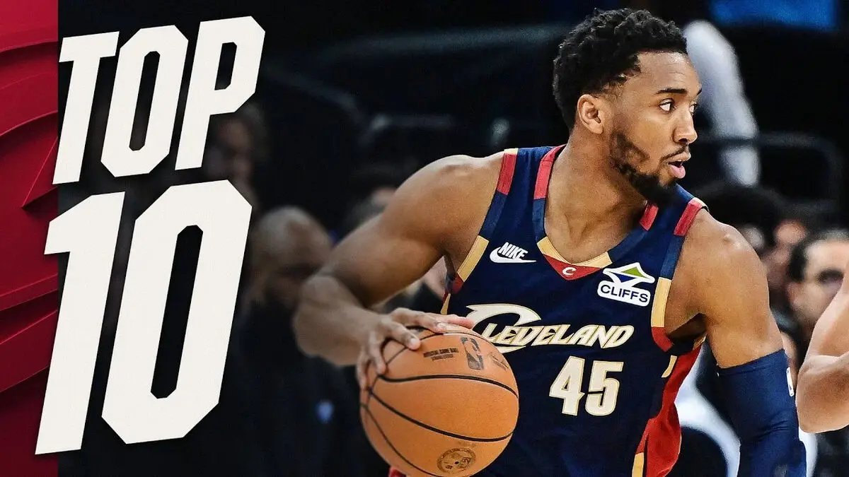 10 حرکت برتر بسکتبال NBA در شب گذشته