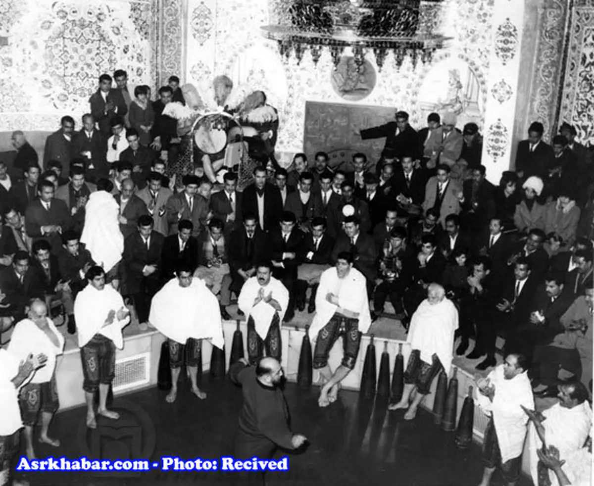 عکس: معرکه شعبان .... در زورخانه‌اش